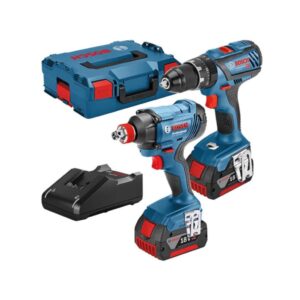 Bosch Blue GSB 18V Combiset 4.0AH in L-BOX